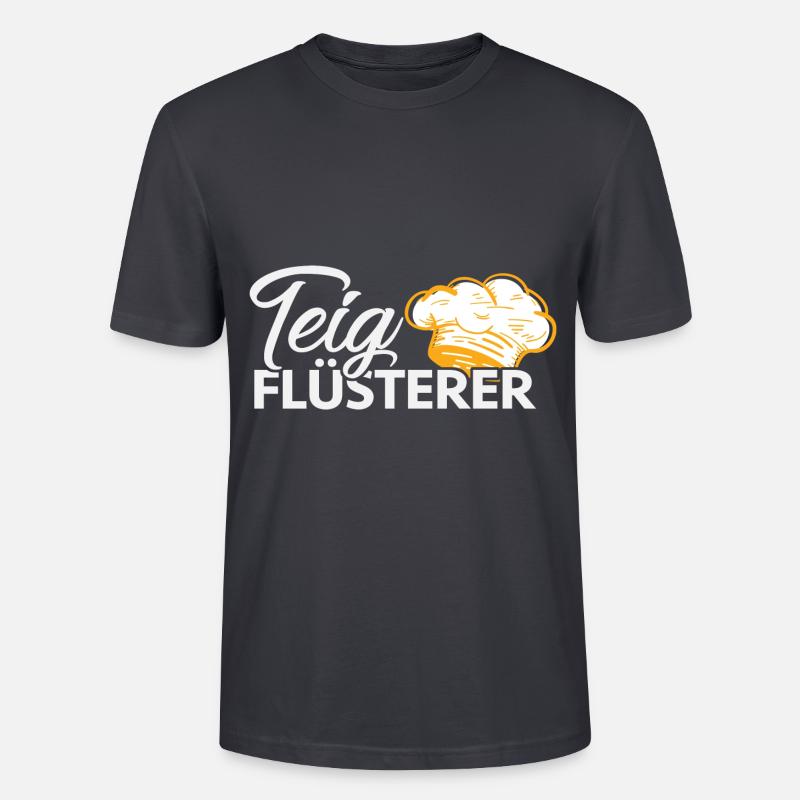 Bäcker Backen Konditor - Stanley/Stella Unisex Bio-T-Shirt CRAFTER - Dunkles Graublau
