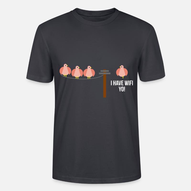 Coder Software Développeur - T-shirt bio CRAFTER Stanley Stella Unisexe - bleu gris foncé