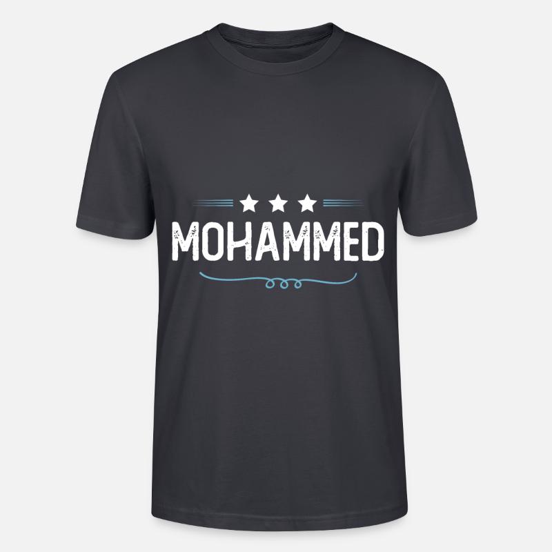Mohammed - Stanley/Stella Unisex Bio-T-Shirt CRAFTER - Dunkles Graublau
