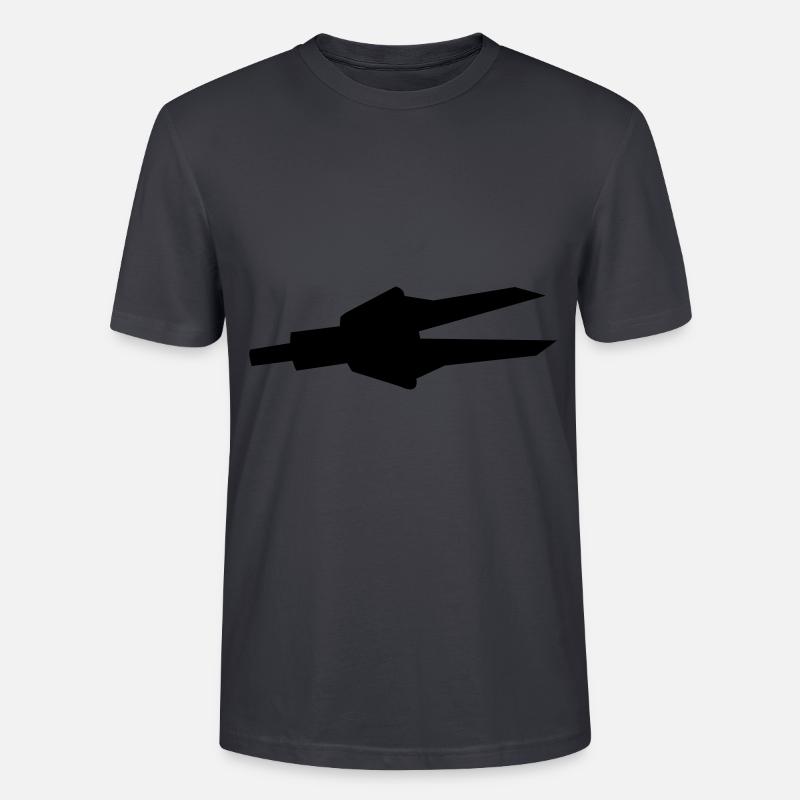 Épandeur de service d'incendie - T-shirt bio CRAFTER Stanley Stella Unisexe - bleu gris foncé