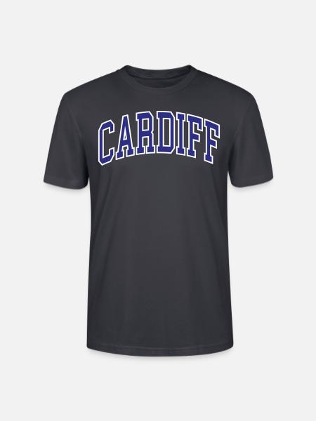Cardiff - Stanley/Stella CRAFTER Unisex Organic T-Shirt - India Ink Grey