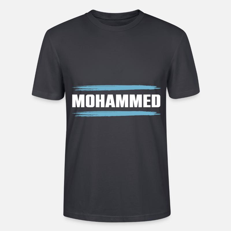 Mohammed - Stanley/Stella Unisex Bio-T-Shirt CRAFTER - Dunkles Graublau