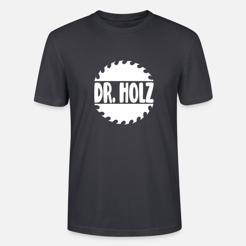 Dr. Bûcheron Menuisier Menuisier - T-shirt bio CRAFTER Stanley Stella Unisexe - bleu gris foncé