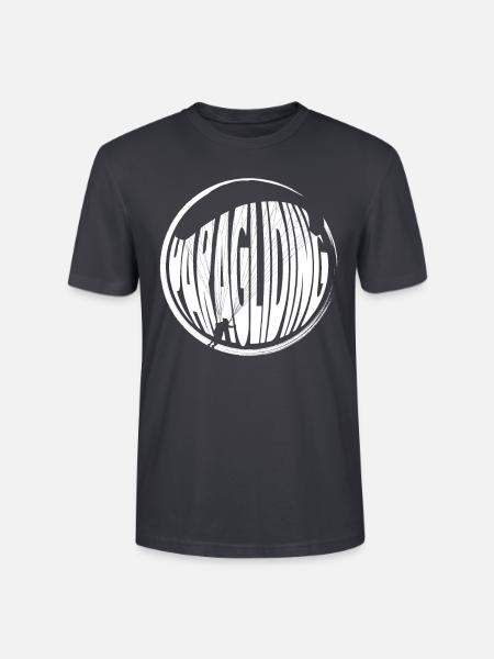 Paragliding - Stanley/Stella Unisex Bio-T-Shirt CRAFTER - Dunkles Graublau