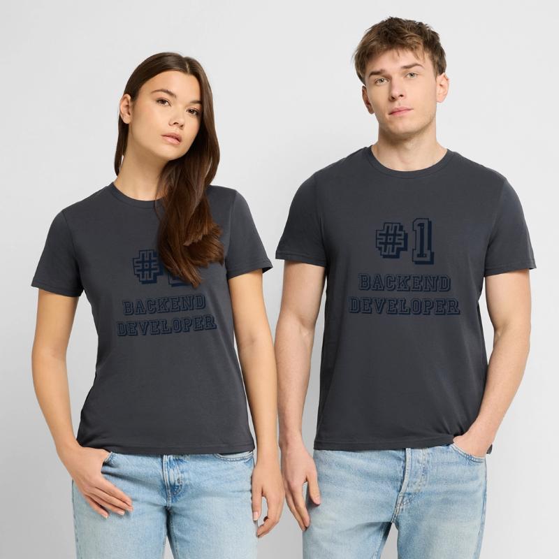 #1 Backend Developer Developer Coder Programmierer Stanley/Stella Unisex Bio-T-Shirt CRAFTER