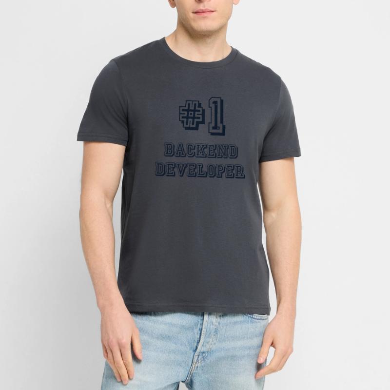 #1 Backend Developer Coder Programmer T-shirt bio CRAFTER Stanley Stella Unisexe