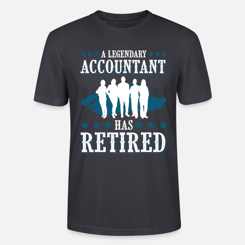 comptable comptable travail - T-shirt bio CRAFTER Stanley Stella Unisexe - bleu gris foncé