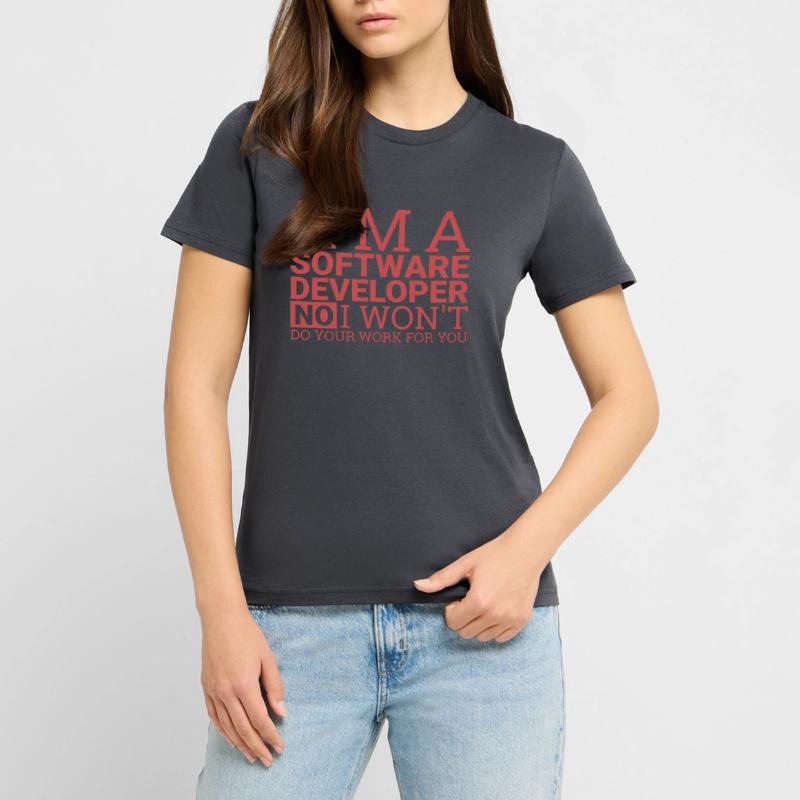 "Software Developer Work | Programmierer" Stanley/Stella Unisex Bio-T-Shirt CRAFTER