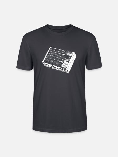 Welchen Teil von verstehst du nicht - Synthesizer - Stanley/Stella Unisex Bio-T-Shirt CRAFTER - Dunkles Graublau