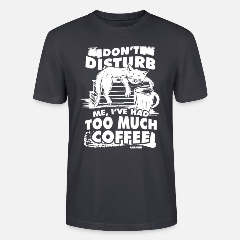 Kaffee - Stanley/Stella Unisex Bio-T-Shirt CRAFTER - Dunkles Graublau