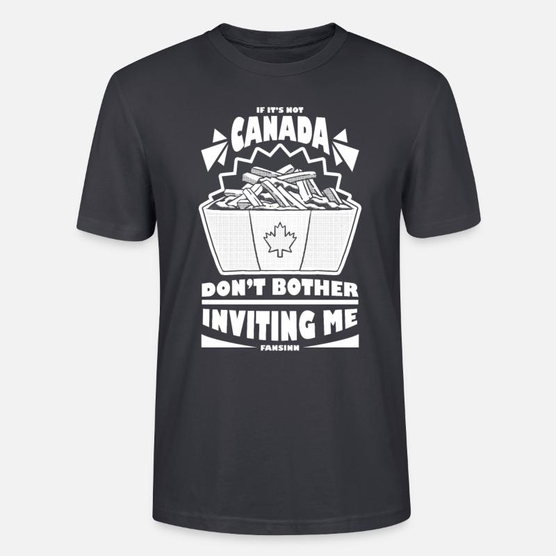 Canada - Stanley/Stella Unisex Bio-T-Shirt CRAFTER - Dunkles Graublau