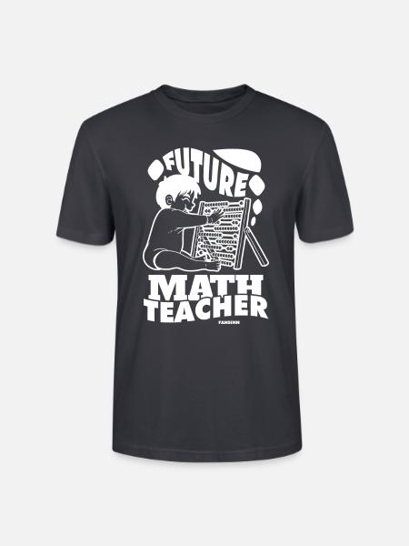 Mathematik - Stanley/Stella Unisex Bio-T-Shirt CRAFTER - Dunkles Graublau