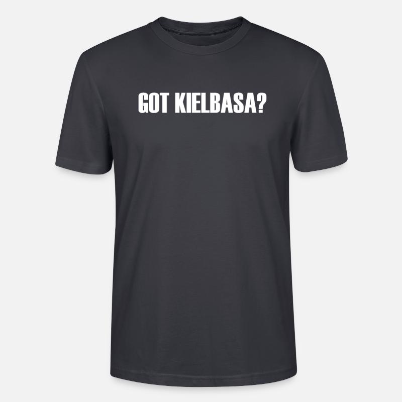 got kielbasa - Stanley/Stella Unisex Bio-T-Shirt CRAFTER - Dunkles Graublau