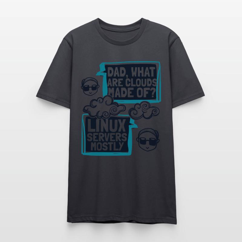 Papa quels sont les clouds faits de Developer Coder T-shirt bio CRAFTER Stanley Stella Unisexe