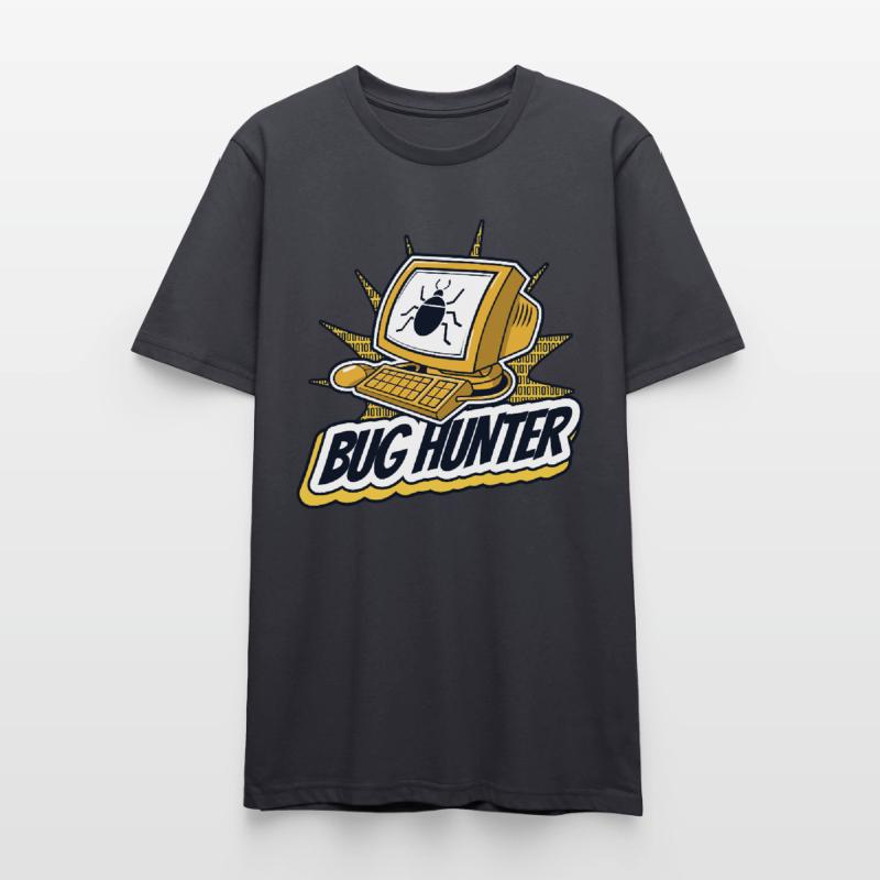 Bug Hunter Software Engineer Developer Coder Stanley/Stella CRAFTER Unisex Organic T-Shirt