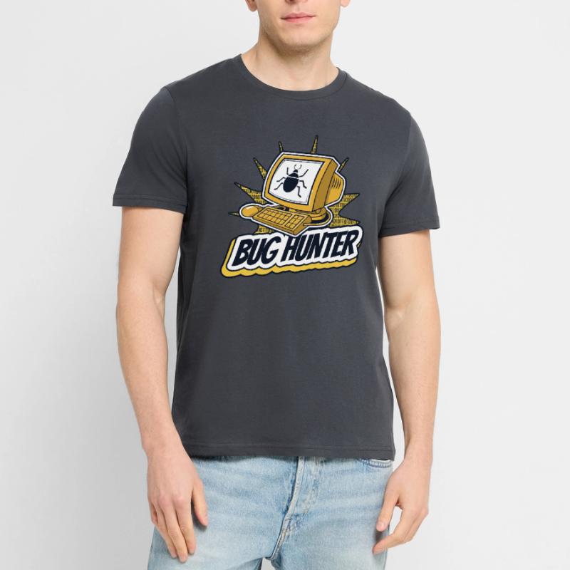 Bug Hunter Software Engineer Developer Coder Stanley/Stella CRAFTER Unisex Organic T-Shirt