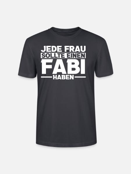 Fabian - Stanley/Stella Unisex Bio-T-Shirt CRAFTER - Dunkles Graublau
