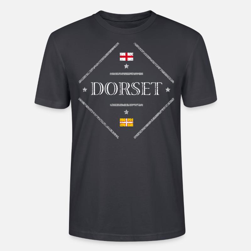 Dorset - Stanley/Stella Unisex Bio-T-Shirt CRAFTER - Dunkles Graublau