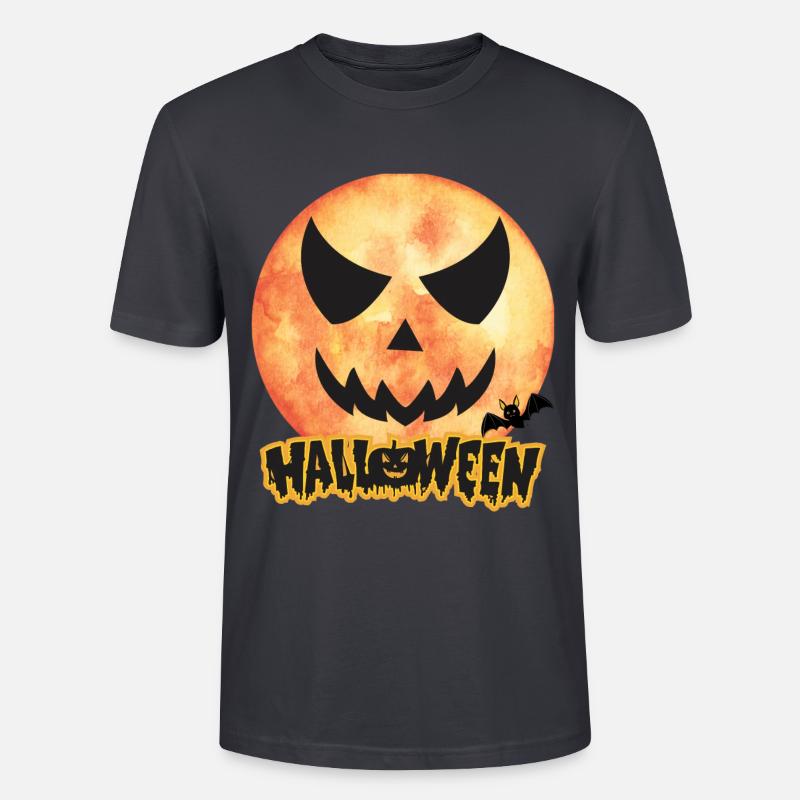 Halloween - T-shirt bio CRAFTER Stanley Stella Unisexe - bleu gris foncé