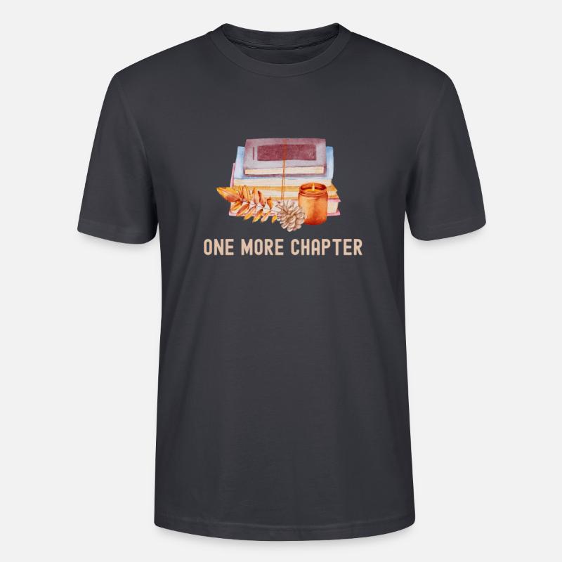 Noch ein Kapitel - Stanley/Stella Unisex Bio-T-Shirt CRAFTER - Dunkles Graublau