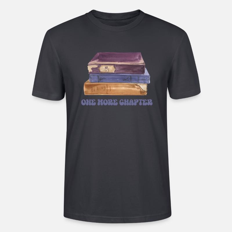Un chapitre de plus - T-shirt bio CRAFTER Stanley Stella Unisexe - bleu gris foncé