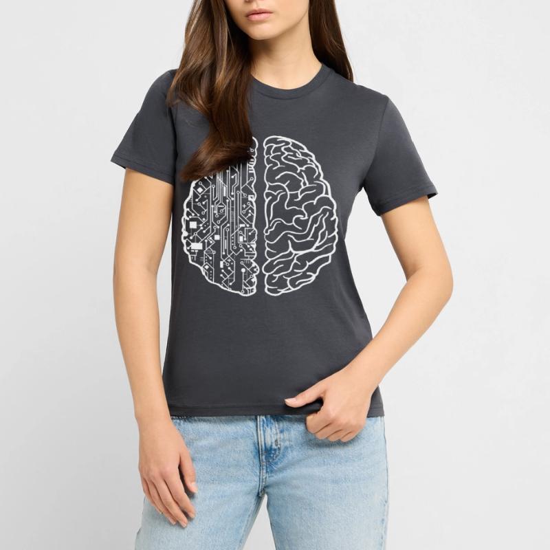 Programmierer Entwickler - Code Nerd Geek Hirn Stanley/Stella Unisex Bio-T-Shirt CRAFTER