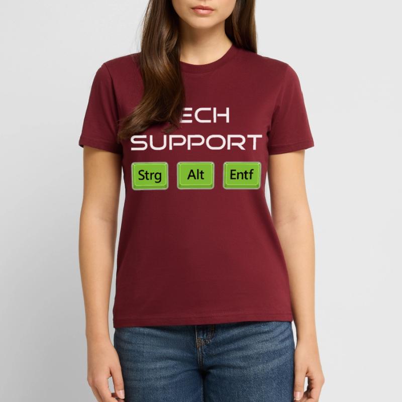 Tech | Technischer Support | Computer Admin | Nerd Stanley/Stella Unisex Bio-T-Shirt CRAFTER