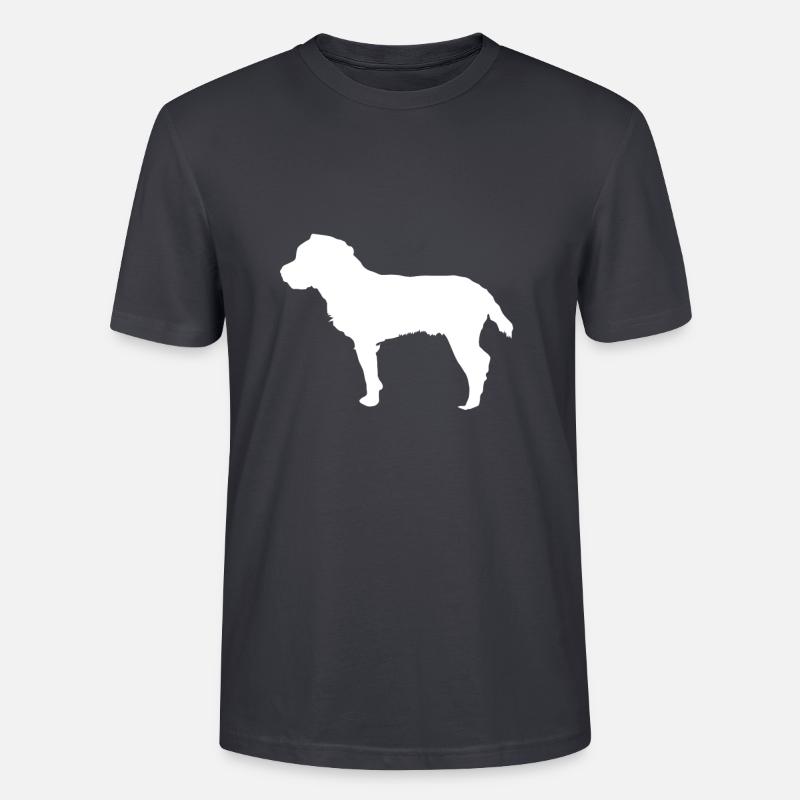 Jagdterrier - Deutscher Jagdterrier - Stanley/Stella Unisex Bio-T-Shirt CRAFTER - Dunkles Graublau