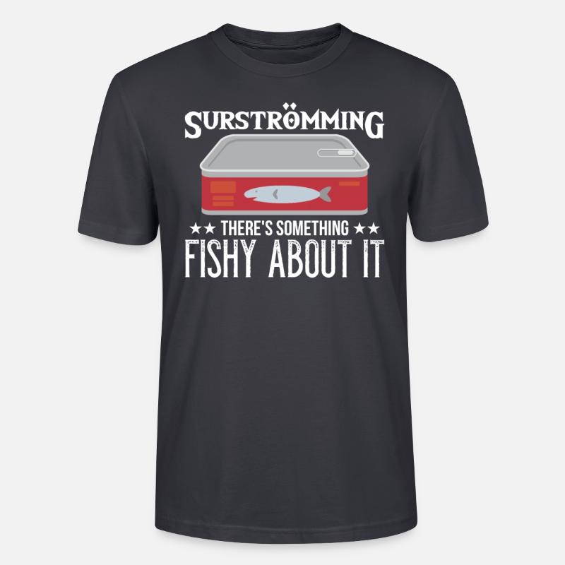 Surströmming Suède Sushi Surströmming - T-shirt bio CRAFTER Stanley Stella Unisexe - bleu gris foncé