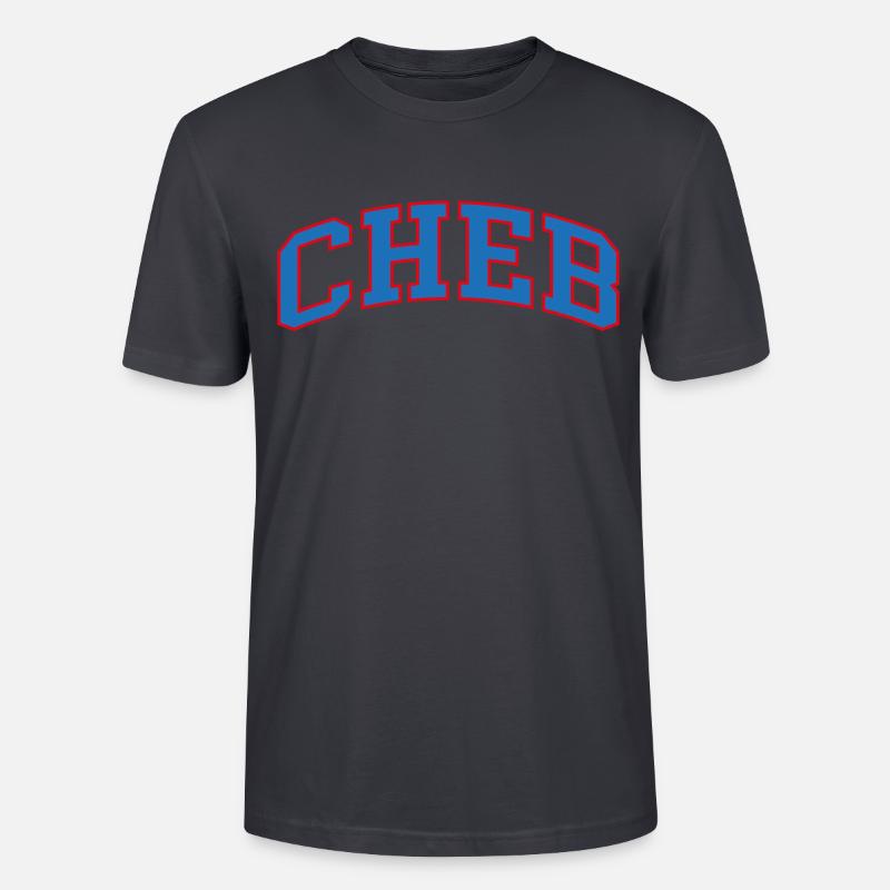 Cheb - Stanley/Stella Unisex Bio-T-Shirt CRAFTER - Dunkles Graublau