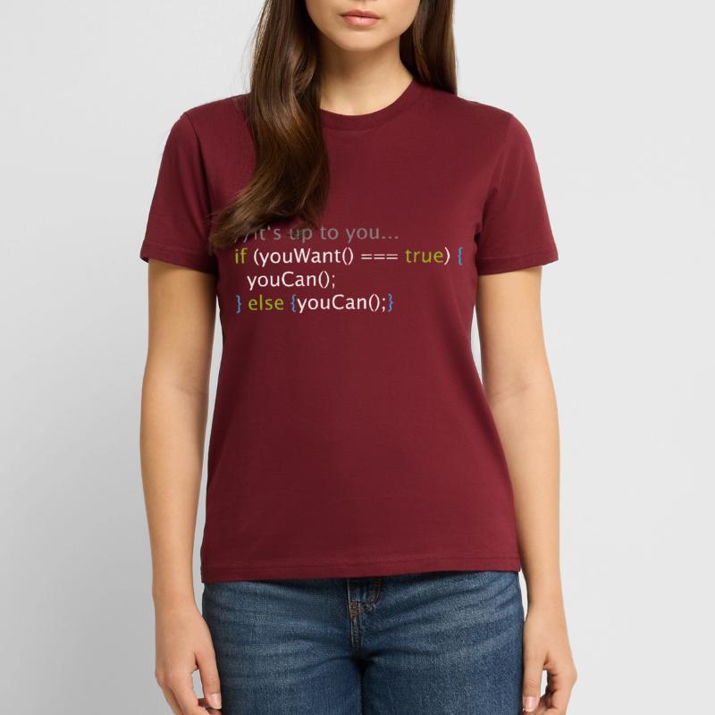 Computer Science Nerd Geek Programmer Code Stanley/Stella CRAFTER Unisex Organic T-Shirt