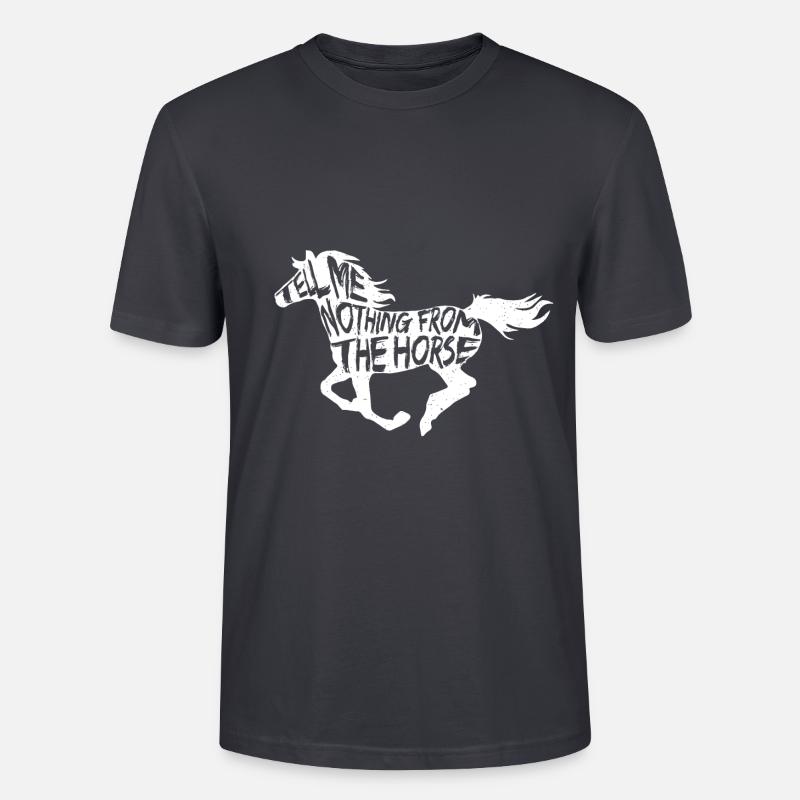 Denglisch - Stanley/Stella Unisex Bio-T-Shirt CRAFTER - Dunkles Graublau