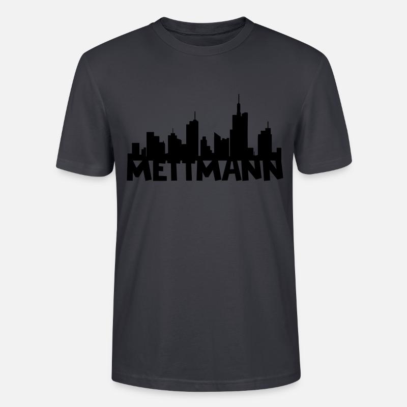 Mettmann - Stanley/Stella Unisex Bio-T-Shirt CRAFTER - Dunkles Graublau