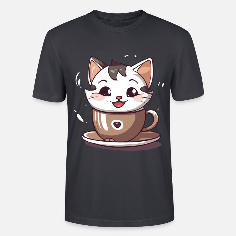 Chatcolate #1 - Stanley/Stella CRAFTER Unisex Organic T-Shirt - India Ink Grey