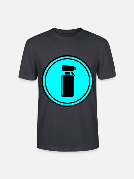 Barber Frisör Kreis - Stanley/Stella Unisex Bio-T-Shirt CRAFTER - Dunkles Graublau