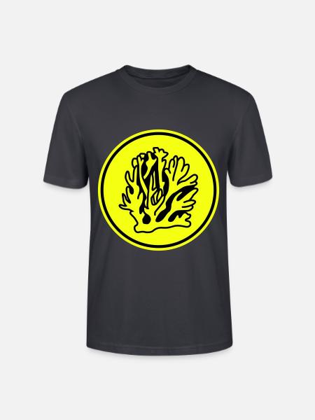 Coral Ocean - Stanley/Stella CRAFTER Unisex Organic T-Shirt - India Ink Grey