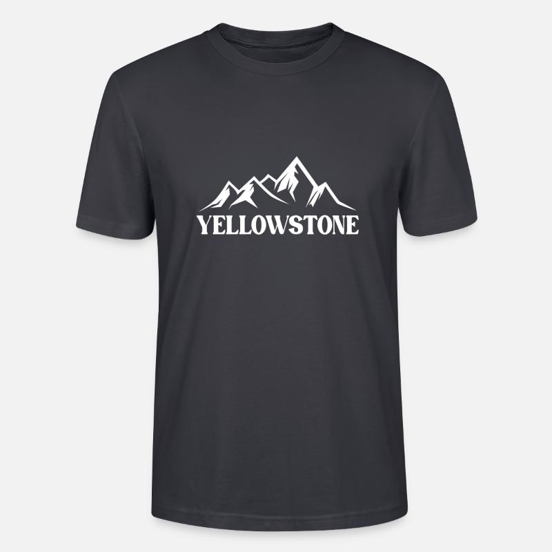 Yellowstone - Stanley/Stella Unisex Bio-T-Shirt CRAFTER - Dunkles Graublau