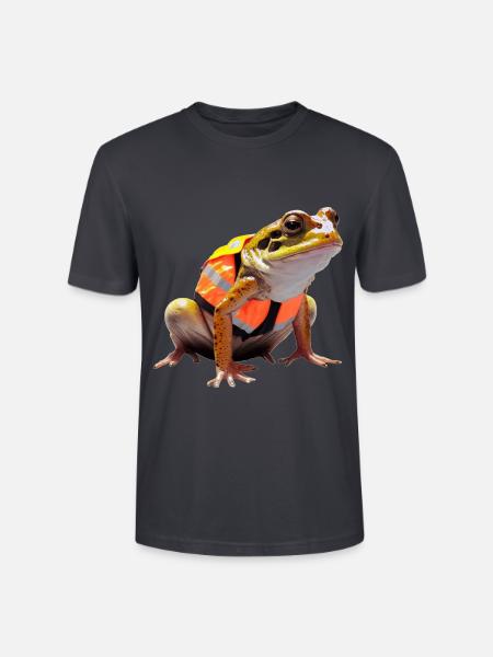 Anerkendelse af potentielle farer på trods af efterligning - Stanley Stella CRAFTER unisex økologisk-T-shirt - mørk gråblå