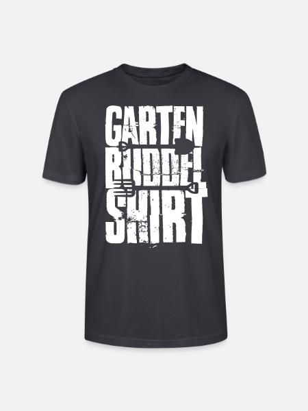 Garten Buddel Shirt Gärtner Gärtnerin - Stanley/Stella Unisex Bio-T-Shirt CRAFTER - Dunkles Graublau