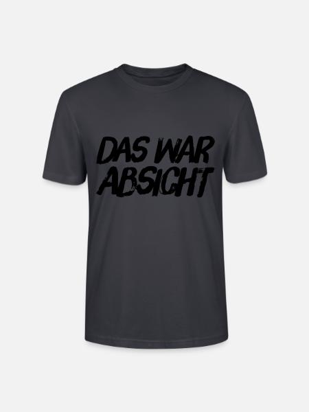 alles vorsätzlich - Stanley/Stella Unisex Bio-T-Shirt CRAFTER - Dunkles Graublau
