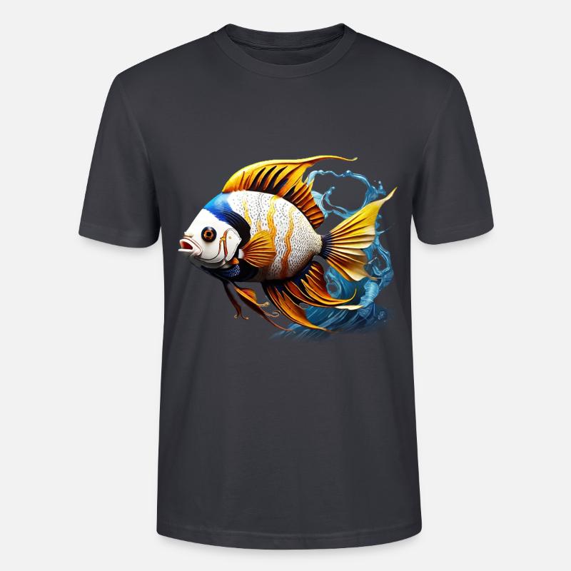 Skalar - Stanley/Stella Unisex Bio-T-Shirt CRAFTER - Dunkles Graublau