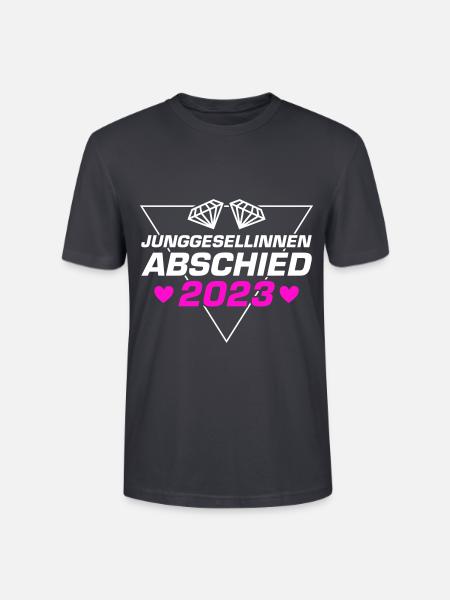 Jga 2023 Junggesellinnenabschied - Stanley/Stella Unisex Bio-T-Shirt CRAFTER - Dunkles Graublau