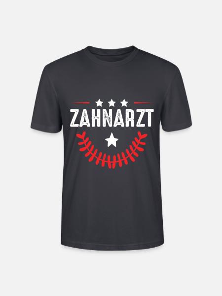 Zahnarzt Beruf - Stanley/Stella Unisex Bio-T-Shirt CRAFTER - Dunkles Graublau