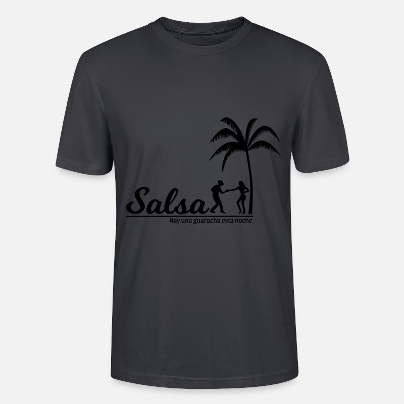 salsa - T-shirt bio CRAFTER Stanley Stella Unisexe - bleu gris foncé