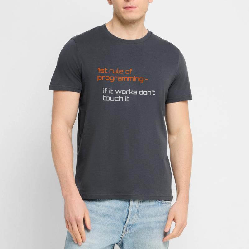 Regalo per ingegneri software programmatori di programmatori di computer Maglietta unisex ecologica CRAFTER di Stanley/Stella