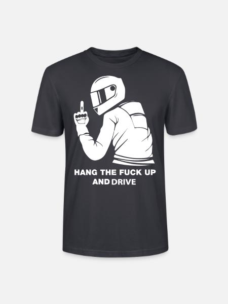 Motorradfahrer - Stanley/Stella Unisex Bio-T-Shirt CRAFTER - Dunkles Graublau