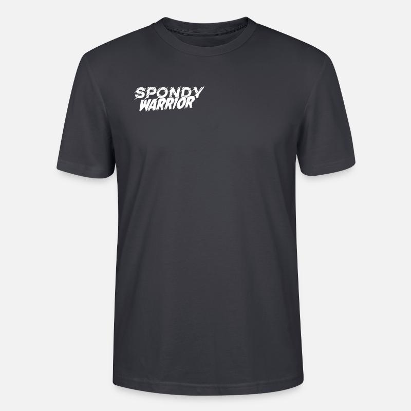 spondywarrior basic white - T-shirt bio CRAFTER Stanley Stella Unisexe - bleu gris foncé