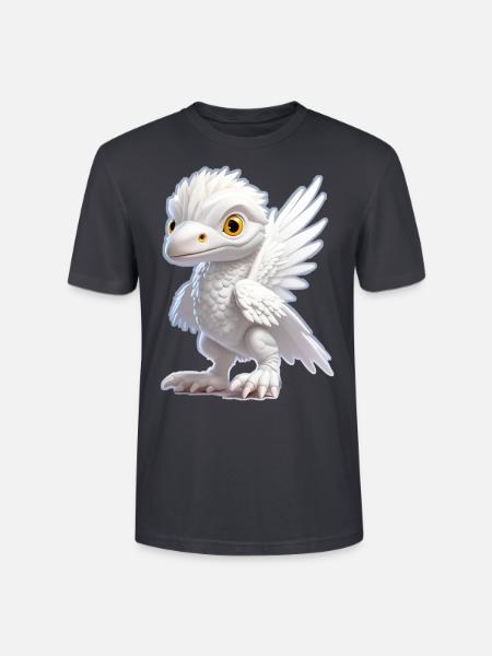 Petit Dragon - T-shirt bio CRAFTER Stanley Stella Unisexe - bleu gris foncé