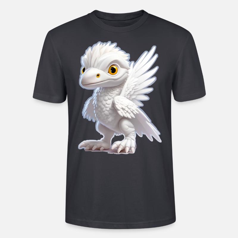Petit Dragon - T-shirt bio CRAFTER Stanley Stella Unisexe - bleu gris foncé