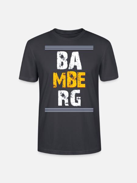 Bamberg an der Regnitz - Stanley/Stella Unisex Bio-T-Shirt CRAFTER - Dunkles Graublau